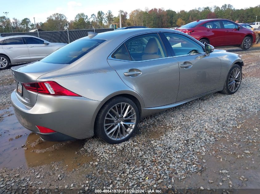 2016 Lexus Is 200T VIN: JTHBA1D25G5033725 Lot: 40841970