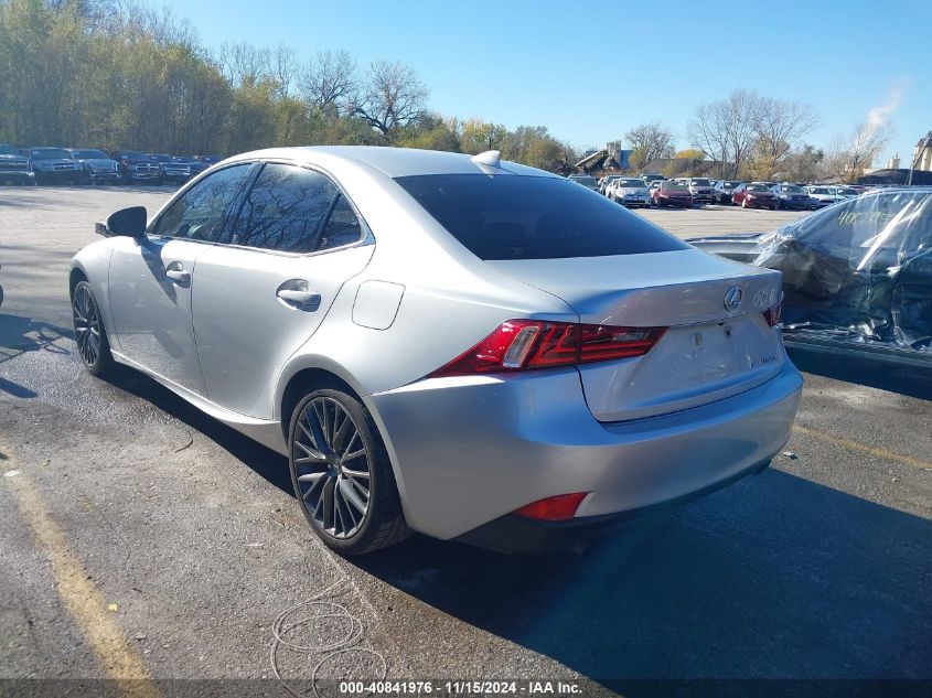 VIN JTHCF1D25F5024964 2015 Lexus IS, 250 no.3