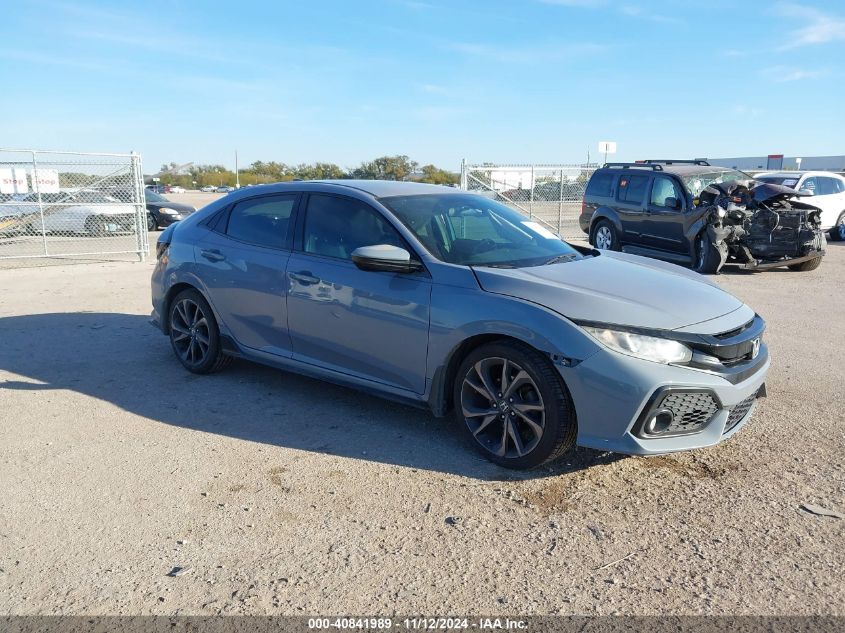 VIN SHHFK7H42JU229673 2018 Honda Civic, Sport no.1