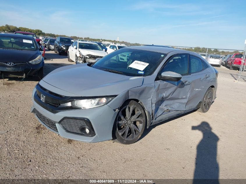 VIN SHHFK7H42JU229673 2018 Honda Civic, Sport no.2