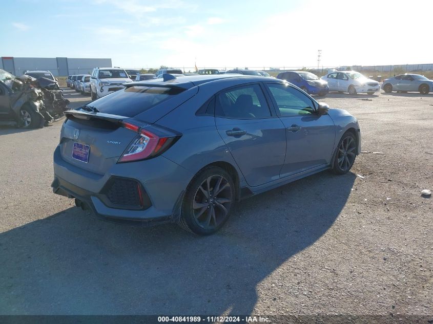 VIN SHHFK7H42JU229673 2018 Honda Civic, Sport no.4