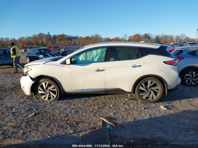 2015 Nissan Murano Platinum VIN: 5N1AZ2MH0FN220929 Lot: 40841995