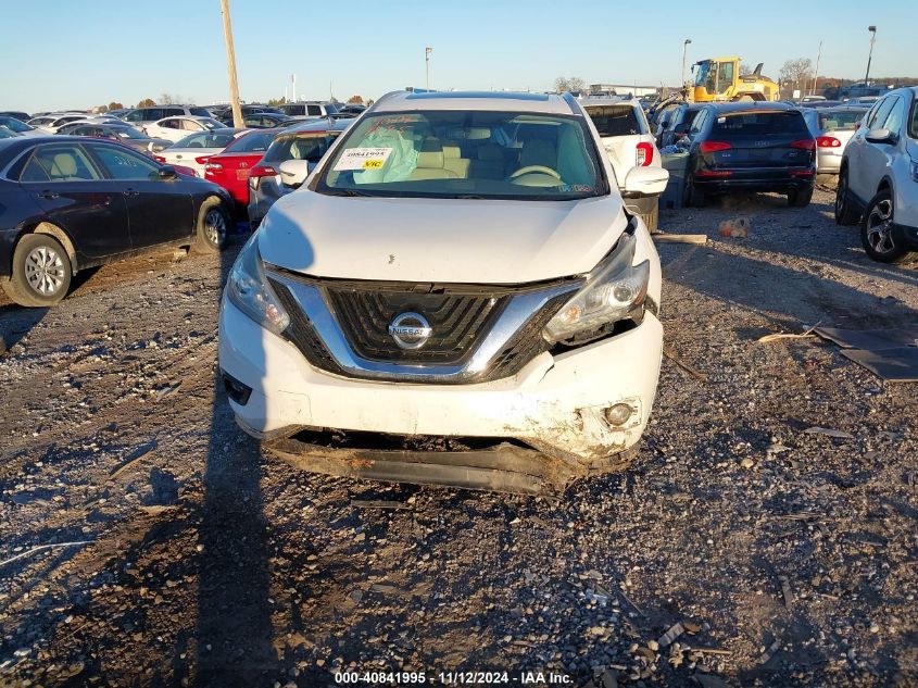 2015 Nissan Murano Platinum VIN: 5N1AZ2MH0FN220929 Lot: 40841995