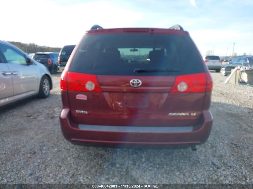 2006 Toyota Sienna Le VIN: 5TDZA23C46S389186 Lot: 40842001