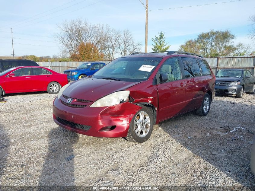 2006 Toyota Sienna Le VIN: 5TDZA23C46S389186 Lot: 40842001