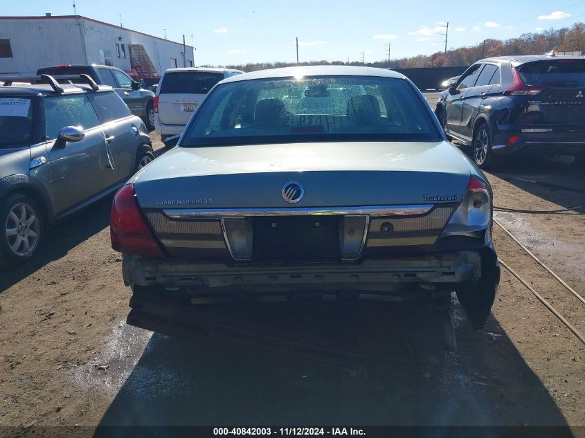 2006 Mercury Grand Marquis Ls VIN: 2MEFM75V96X634802 Lot: 40842003