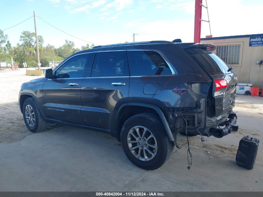 2015 Jeep Grand Cherokee Limited VIN: 1C4RJEBG5FC945075 Lot: 40842004