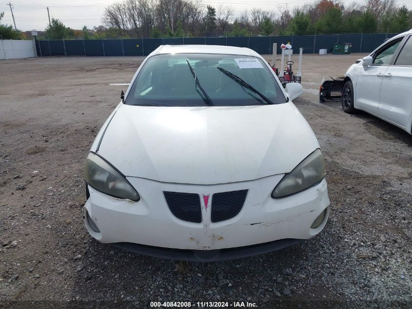 2008 Pontiac Grand Prix VIN: 2G2WP552981162176 Lot: 40842008