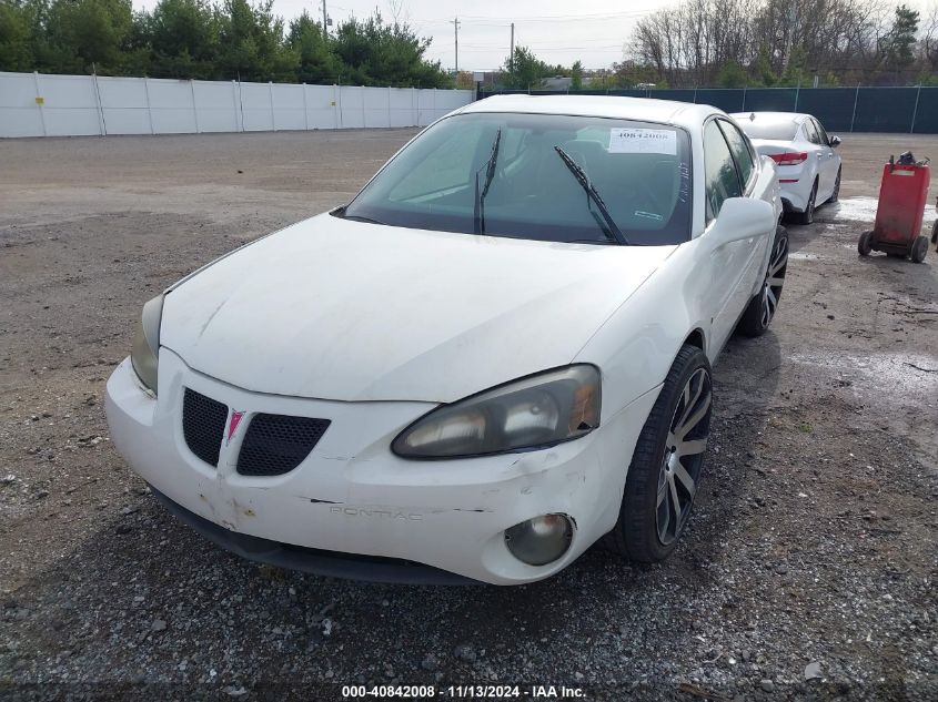 2008 Pontiac Grand Prix VIN: 2G2WP552981162176 Lot: 40842008