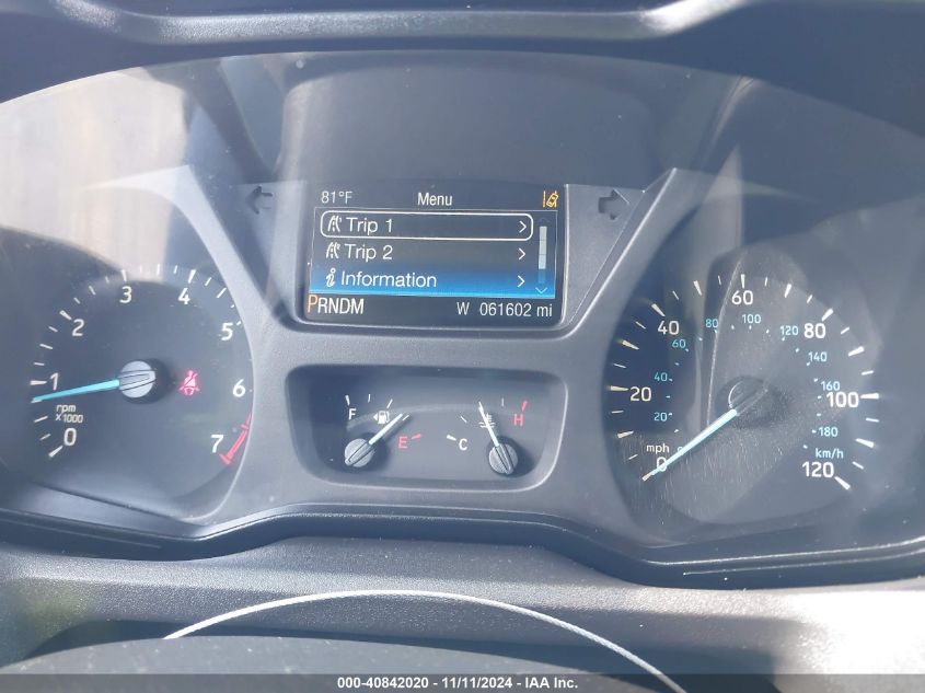 2017 Ford Transit-150 VIN: 1FTYE2CG6HKB00743 Lot: 40842020