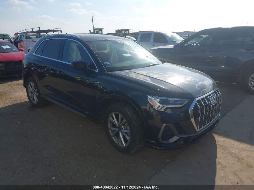 2022 Audi Q3 Premium Plus 45 Tfsi S Line Quattro Tiptronic VIN: WA1EECF37N1096926 Lot: 40842022