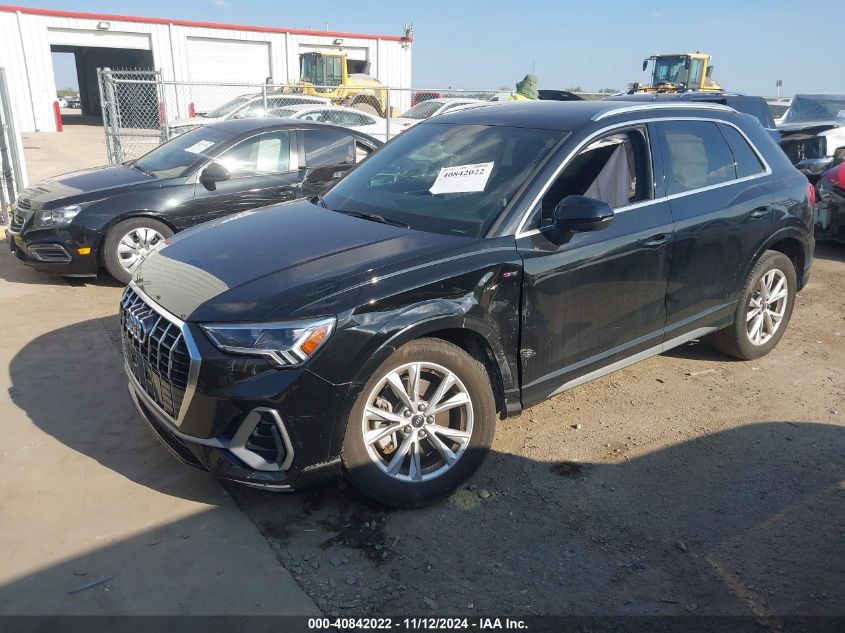 2022 Audi Q3 Premium Plus 45 Tfsi S Line Quattro Tiptronic VIN: WA1EECF37N1096926 Lot: 40842022