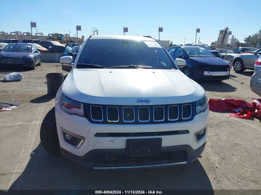 2018 Jeep Compass Limited Fwd VIN: 3C4NJCCB5JT362198 Lot: 40842024