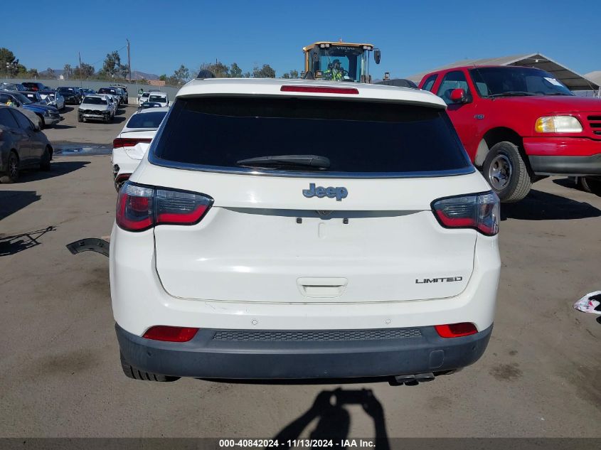 2018 Jeep Compass Limited Fwd VIN: 3C4NJCCB5JT362198 Lot: 40842024