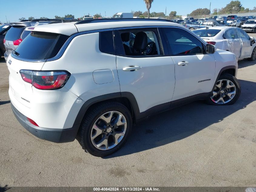 2018 Jeep Compass Limited Fwd VIN: 3C4NJCCB5JT362198 Lot: 40842024