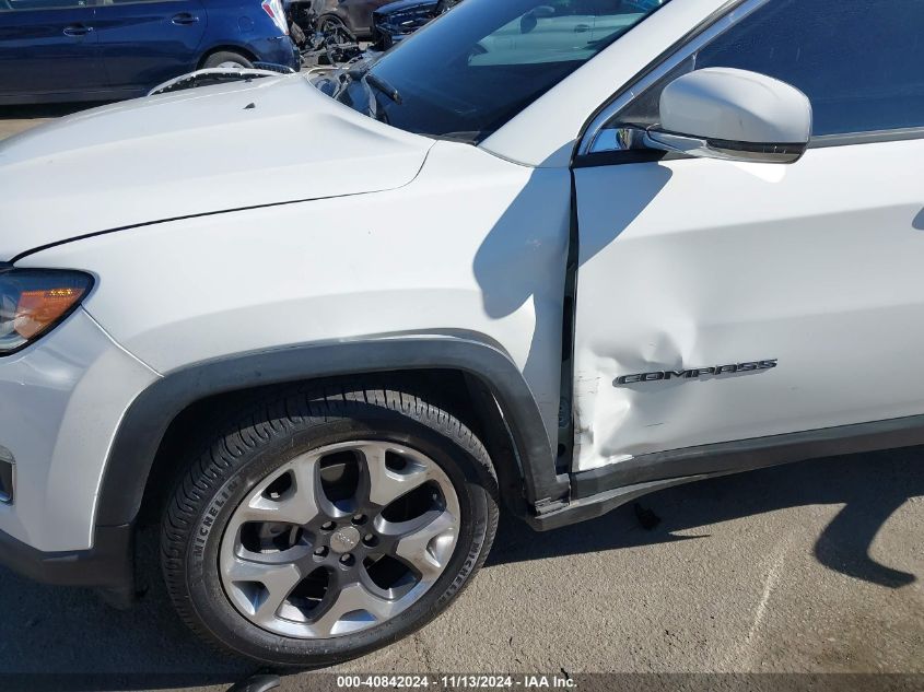 2018 Jeep Compass Limited Fwd VIN: 3C4NJCCB5JT362198 Lot: 40842024