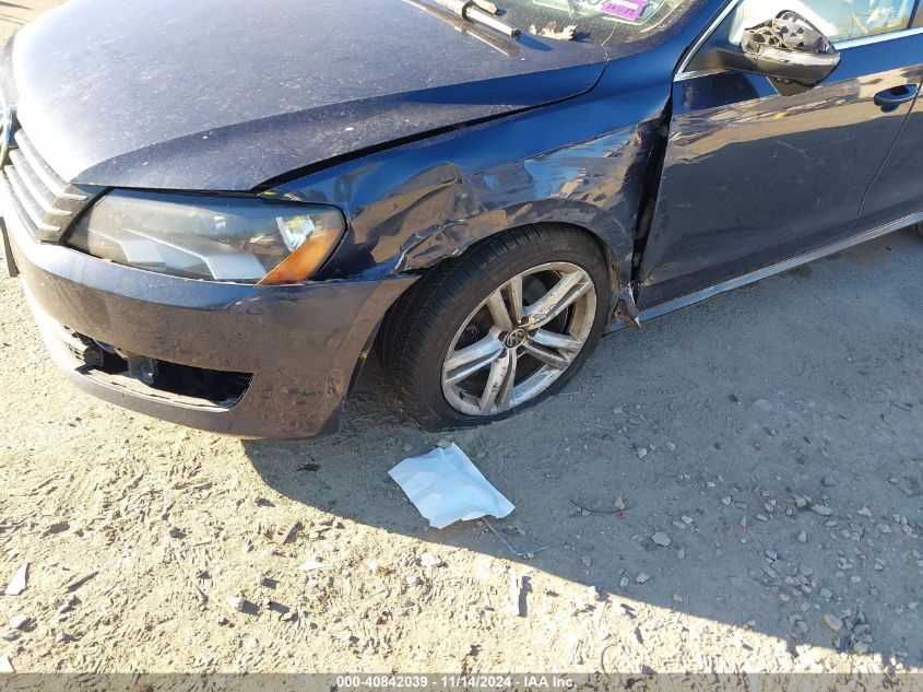 2014 VOLKSWAGEN PASSAT 2.5L SE - 1VWBP7A35EC012752