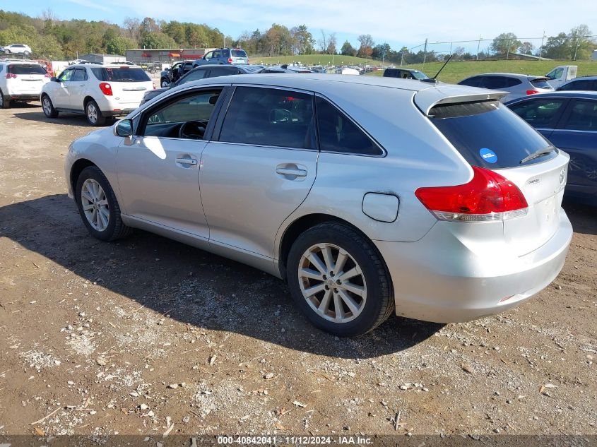 2012 Toyota Venza Le VIN: 4T3BA3BB9CU032905 Lot: 40842041