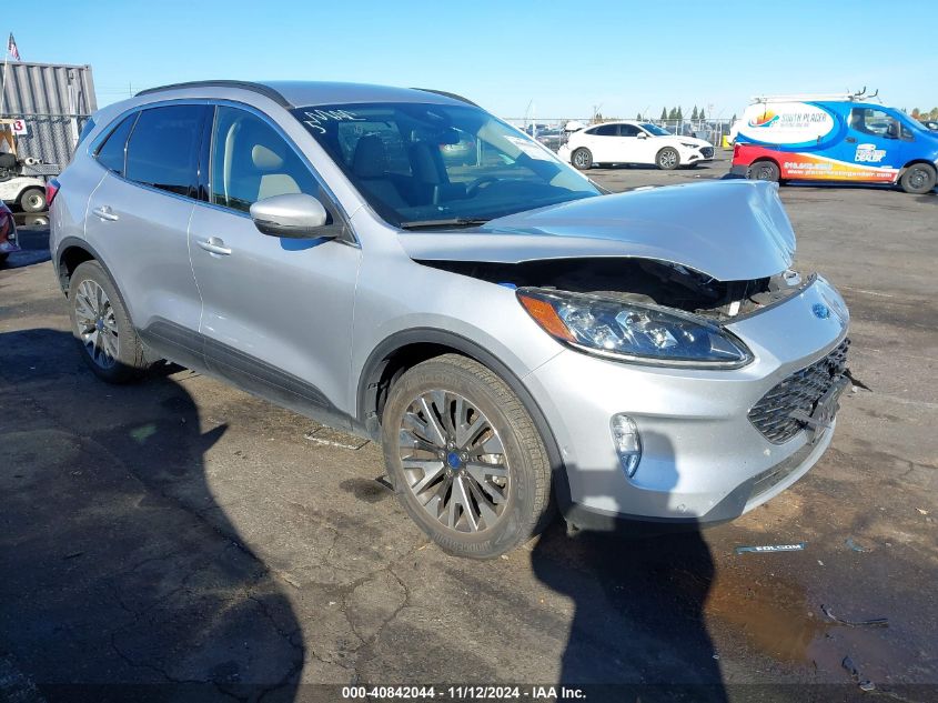 2020 Ford Escape Titanium VIN: 1FMCU9J98LUA11730 Lot: 40842044