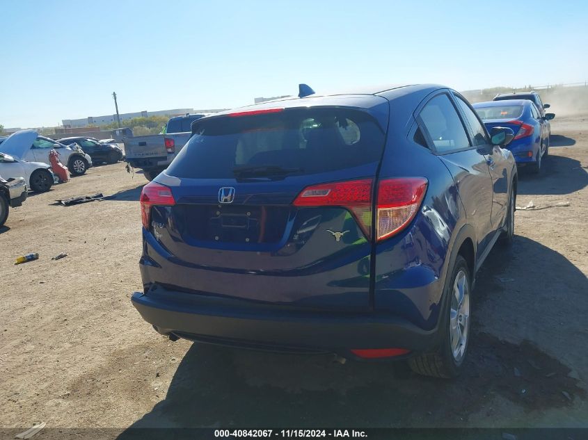 2016 Honda Hr-V Ex VIN: 3CZRU5H54GM724753 Lot: 40842067