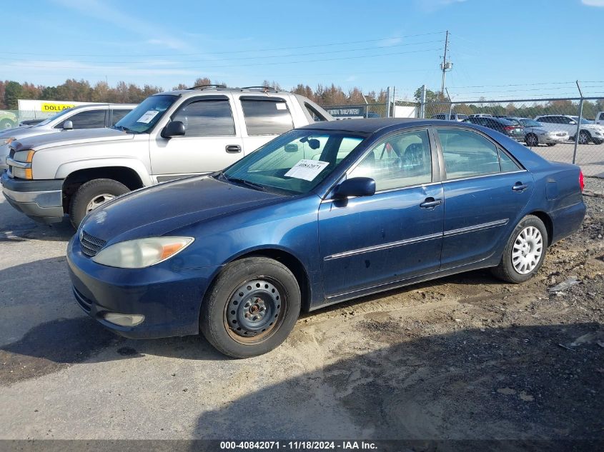 2003 Toyota Camry Xle VIN: 4T1BE30KX3U211518 Lot: 40842071