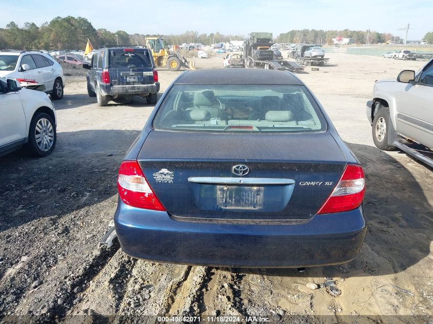 2003 Toyota Camry Xle VIN: 4T1BE30KX3U211518 Lot: 40842071