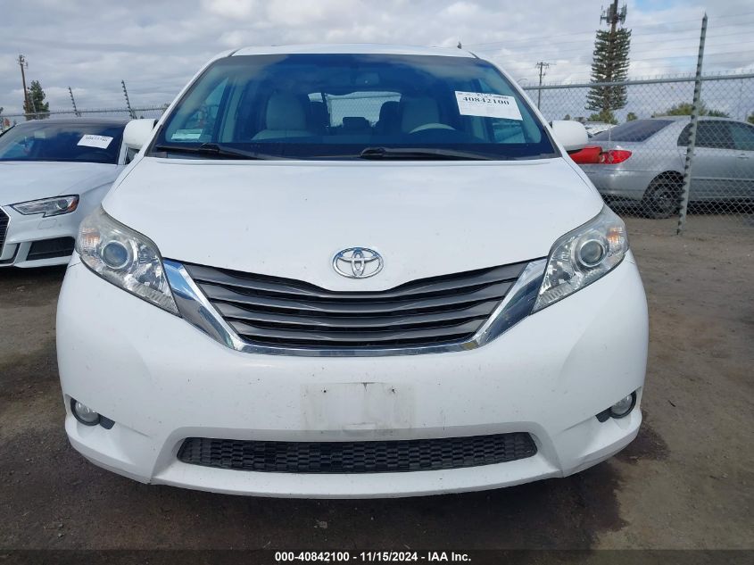 2013 Toyota Sienna Xle/Limited VIN: 5TDYK3DC3DS391196 Lot: 40842100