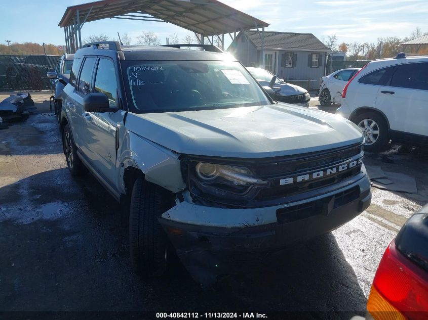 2021 Ford Bronco Sport Outer Banks VIN: 3FMCR9C6XMRA07370 Lot: 40842112