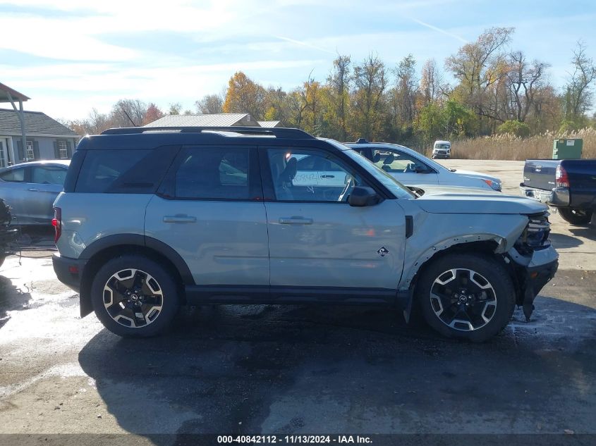 2021 Ford Bronco Sport Outer Banks VIN: 3FMCR9C6XMRA07370 Lot: 40842112