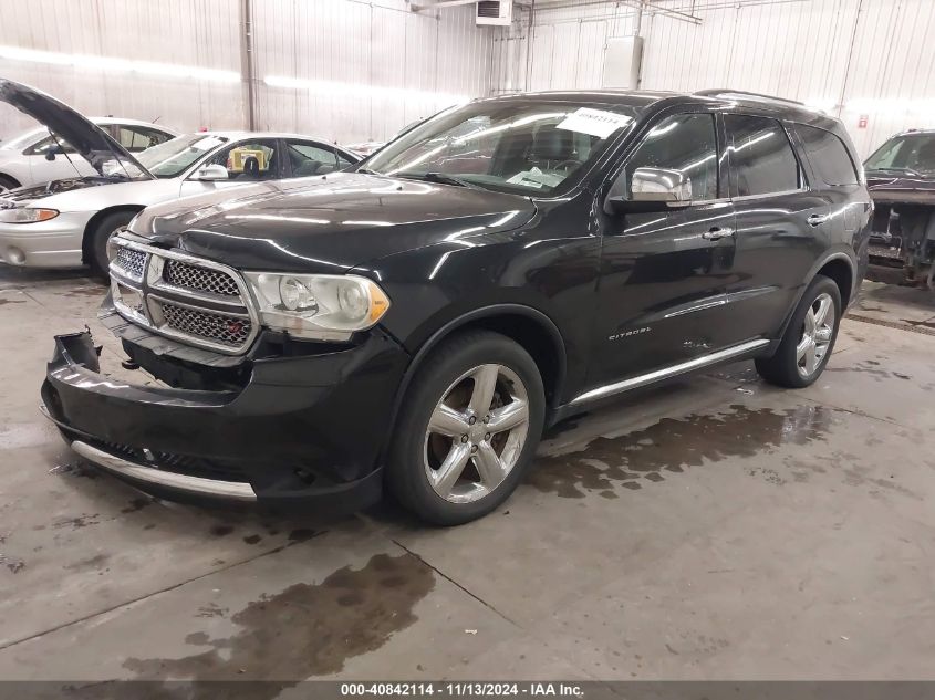 2011 Dodge Durango Citadel VIN: 1D4SE5GT9BC695753 Lot: 40842114