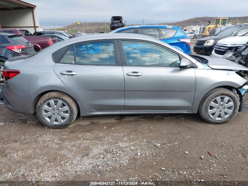 2021 Kia Rio S VIN: 3KPA24AD0ME391302 Lot: 40842127