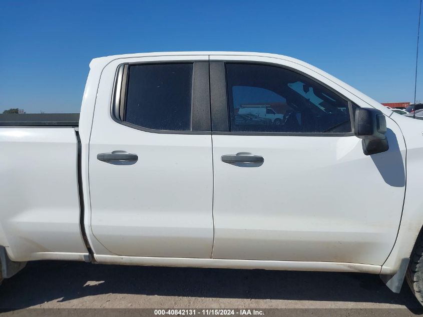 2021 Chevrolet Silverado 1500 4Wd Standard Bed Wt VIN: 1GCRYAEH2MZ384997 Lot: 40842131