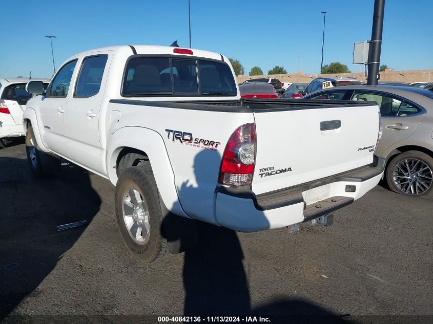 2014 Toyota Tacoma Double Cab Prerunner VIN: 3TMJU4GN1EM173631 Lot: 40842136