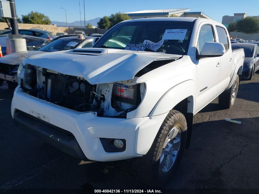 2014 Toyota Tacoma Double Cab Prerunner VIN: 3TMJU4GN1EM173631 Lot: 40842136