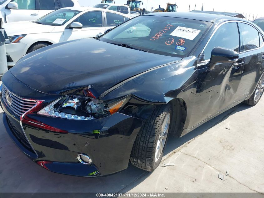 2013 Lexus Es 300H VIN: JTHBW1GG8D2021784 Lot: 40842137