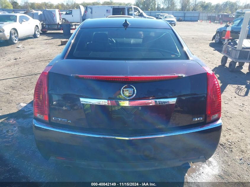 2010 Cadillac Cts Standard VIN: 1G6DL5EV7A0117881 Lot: 40842149