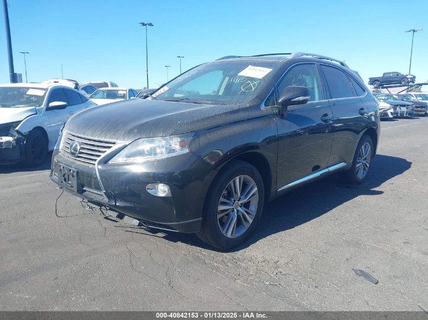 VIN 2T2ZK1BA0FC178580 2015 Lexus RX, 350 no.2