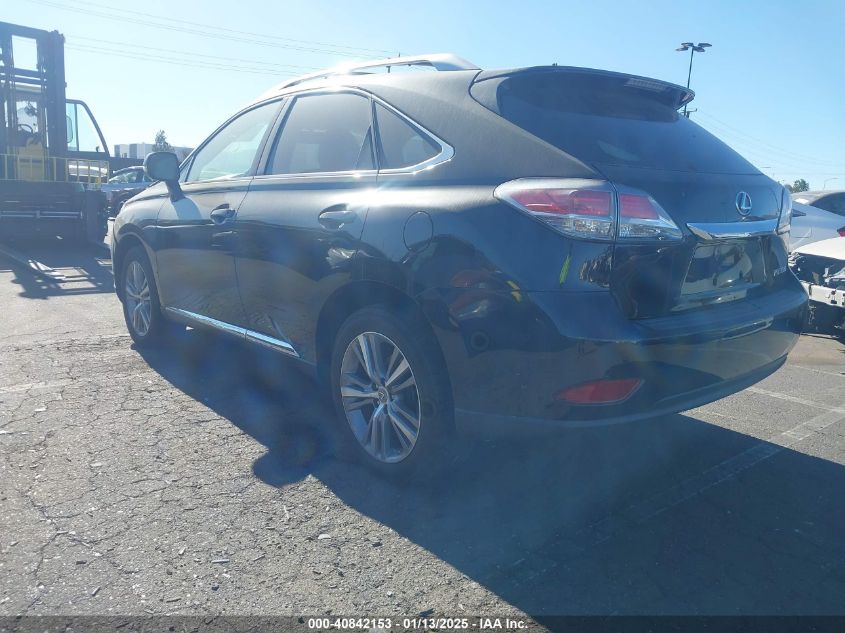 VIN 2T2ZK1BA0FC178580 2015 Lexus RX, 350 no.3