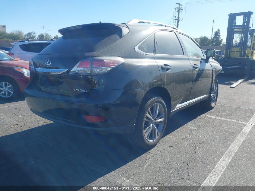 VIN 2T2ZK1BA0FC178580 2015 Lexus RX, 350 no.4