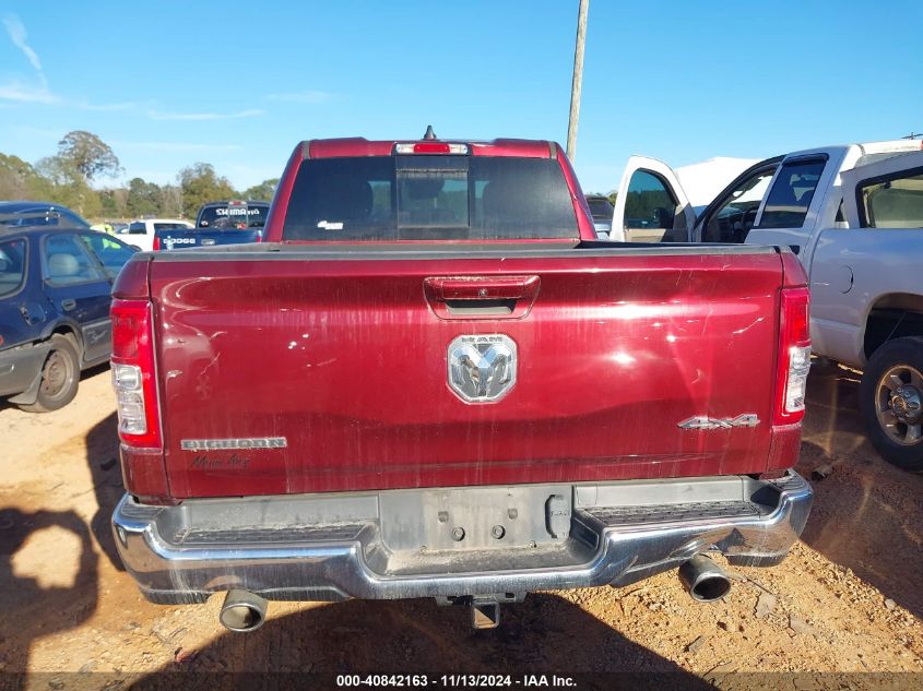 2021 Ram 1500 Big Horn 4X4 6'4 Box VIN: 1C6SRFBT9MN599828 Lot: 40842163