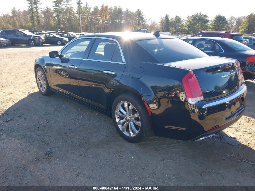 2016 Chrysler 300C Awd VIN: 2C3CCAKG7GH165767 Lot: 40842164