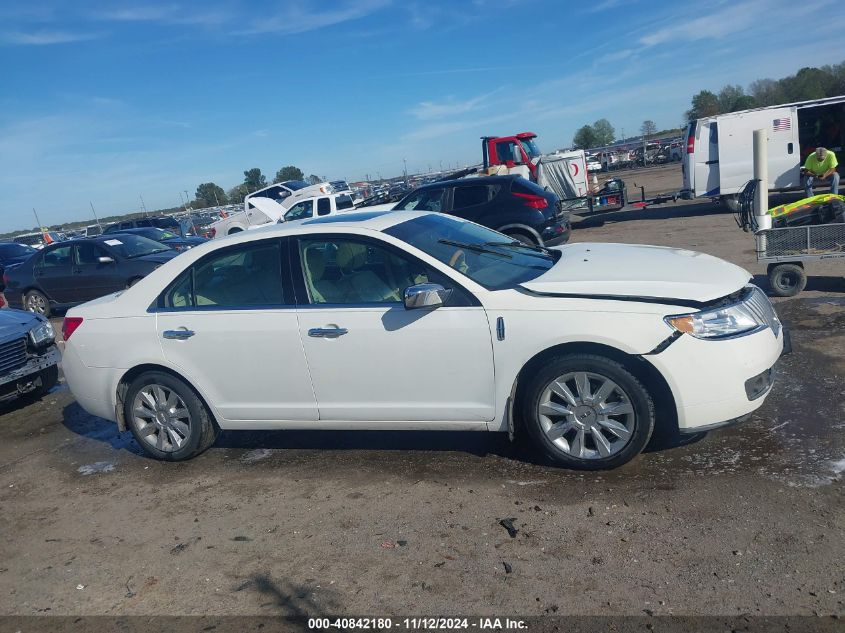 2012 Lincoln Mkz VIN: 3LNHL2JC0CR800263 Lot: 40842180