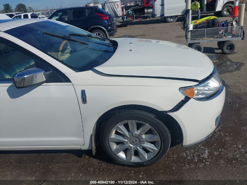 2012 Lincoln Mkz VIN: 3LNHL2JC0CR800263 Lot: 40842180