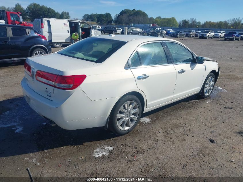 2012 Lincoln Mkz VIN: 3LNHL2JC0CR800263 Lot: 40842180