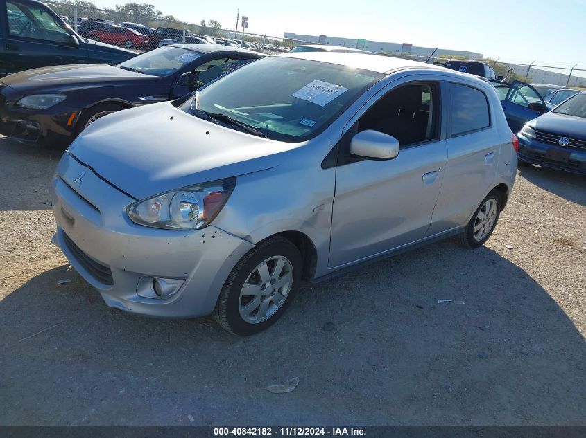 2015 MITSUBISHI MIRAGE VIN: ML32A4HJ9FH059233