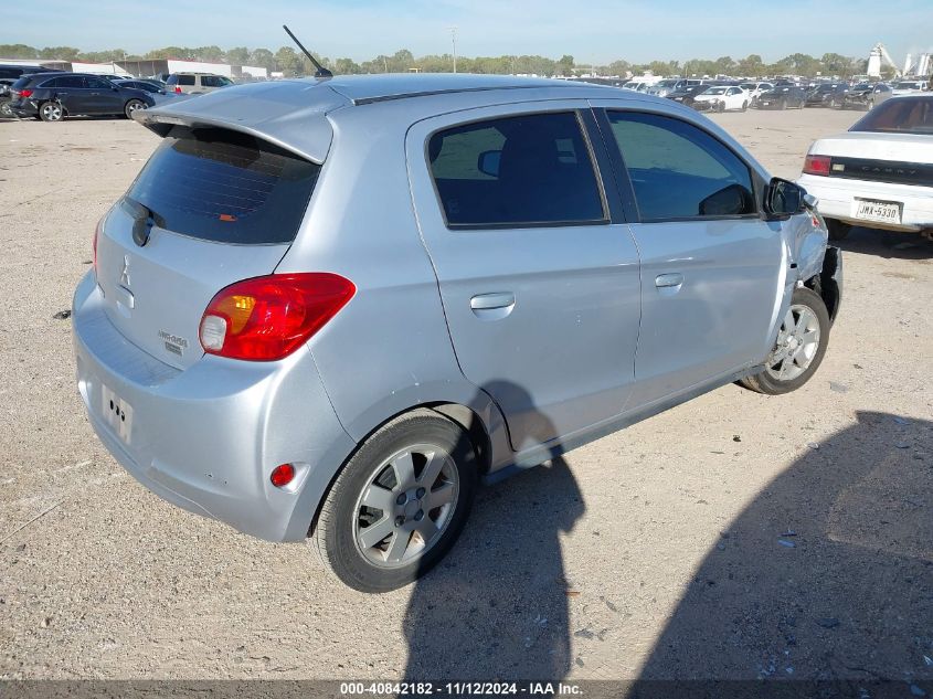 2015 Mitsubishi Mirage Rf VIN: ML32A4HJ9FH059233 Lot: 40842182