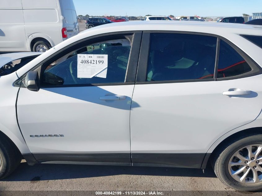 2020 Chevrolet Equinox Fwd Ls VIN: 3GNAXHEV9LS669536 Lot: 40842199