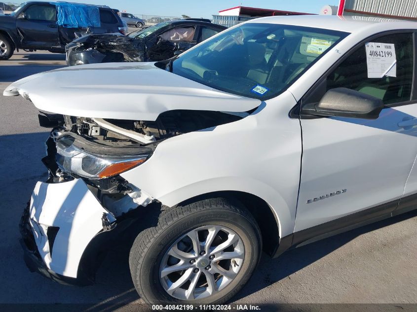 2020 Chevrolet Equinox Fwd Ls VIN: 3GNAXHEV9LS669536 Lot: 40842199