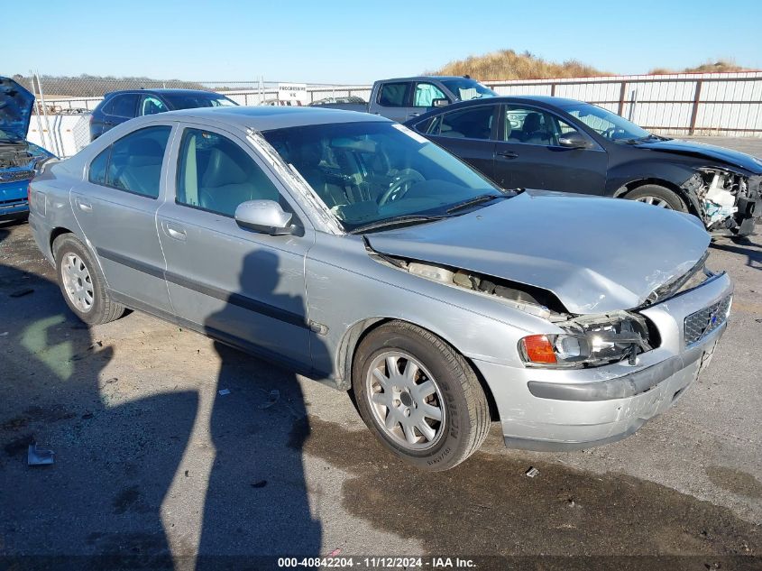 2002 Volvo S60 2.4 VIN: YV1RS61R322111418 Lot: 40842204