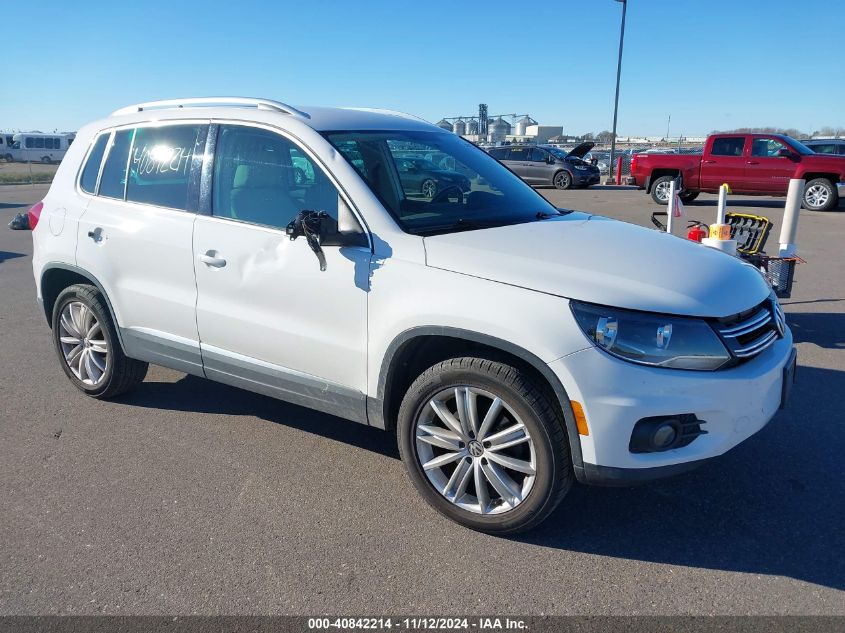 2013 VOLKSWAGEN TIGUAN SE - WVGAV3AX1DW598245